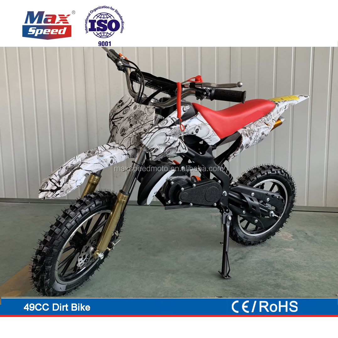 49cc Dirt Bike Motorcycle Sale Max Black Yellow Chain Red White Diesel Customize Blue Chinese Hot Key