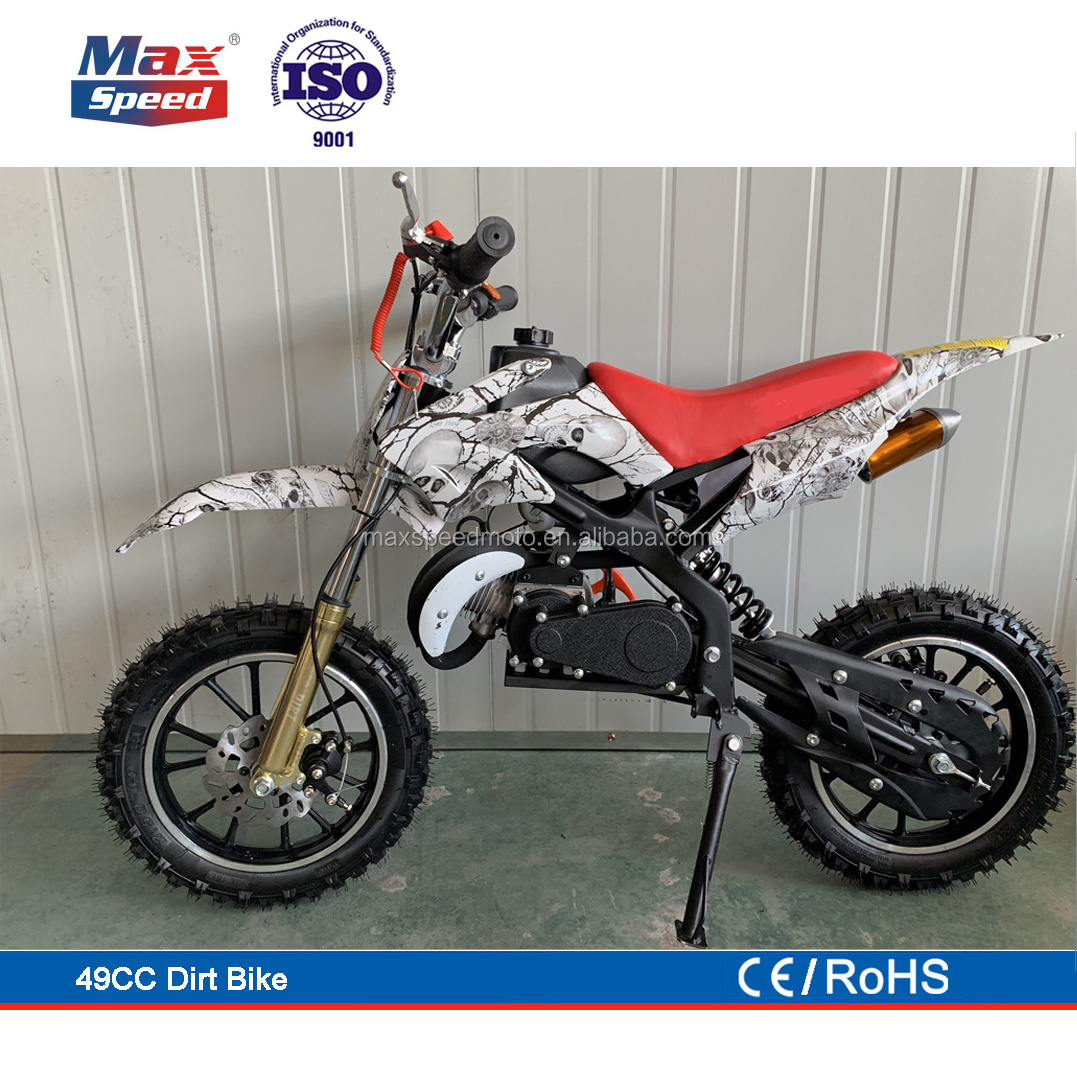 49cc Dirt Bike Motorcycle Sale Max Black Yellow Chain Red White Diesel Customize Blue Chinese Hot Key