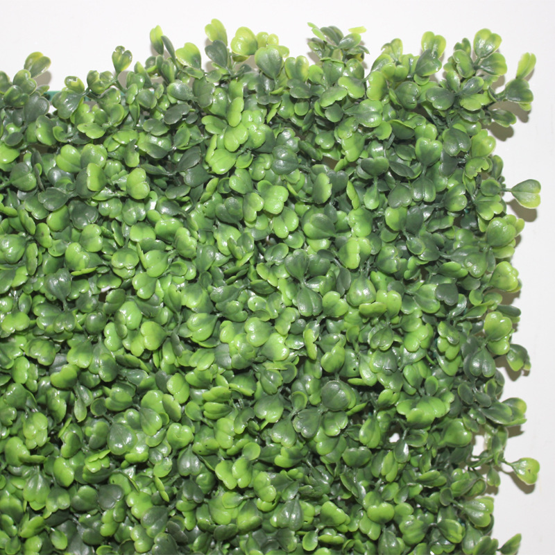 Artificial Grass Plastic Boxwood Plant Wall 50X50 Anti-UV Artificial Milan Grass