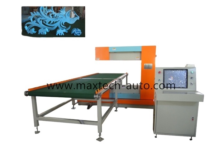 Hot saling MAX-CCM-V CNC Contour PU Foam & EVA & EPS Cutting Machine vertical wire type high quality