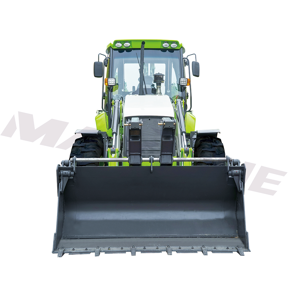 Maxtone R4-cx 4cx sliding steering small wheel drive new loader mini towable backhoe excavator loader for sale