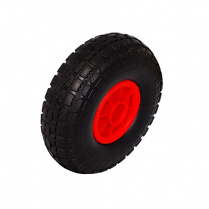 The factory at a low price 12" Pneumatic PU tires beach wheels balloon wheels for kayak cart/trolley