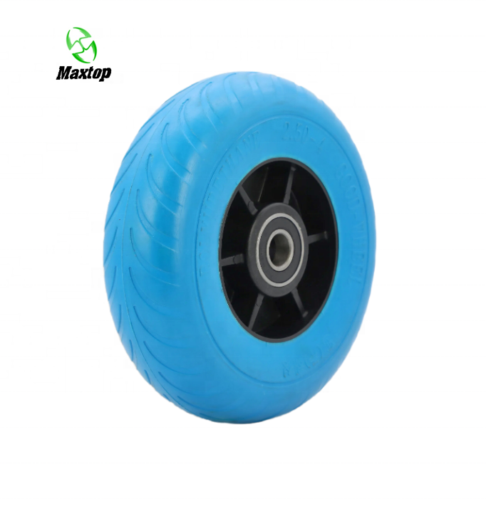 Wholesale 10 Inch Wheelbarrow Wheel PU Foam Flat Free wheel