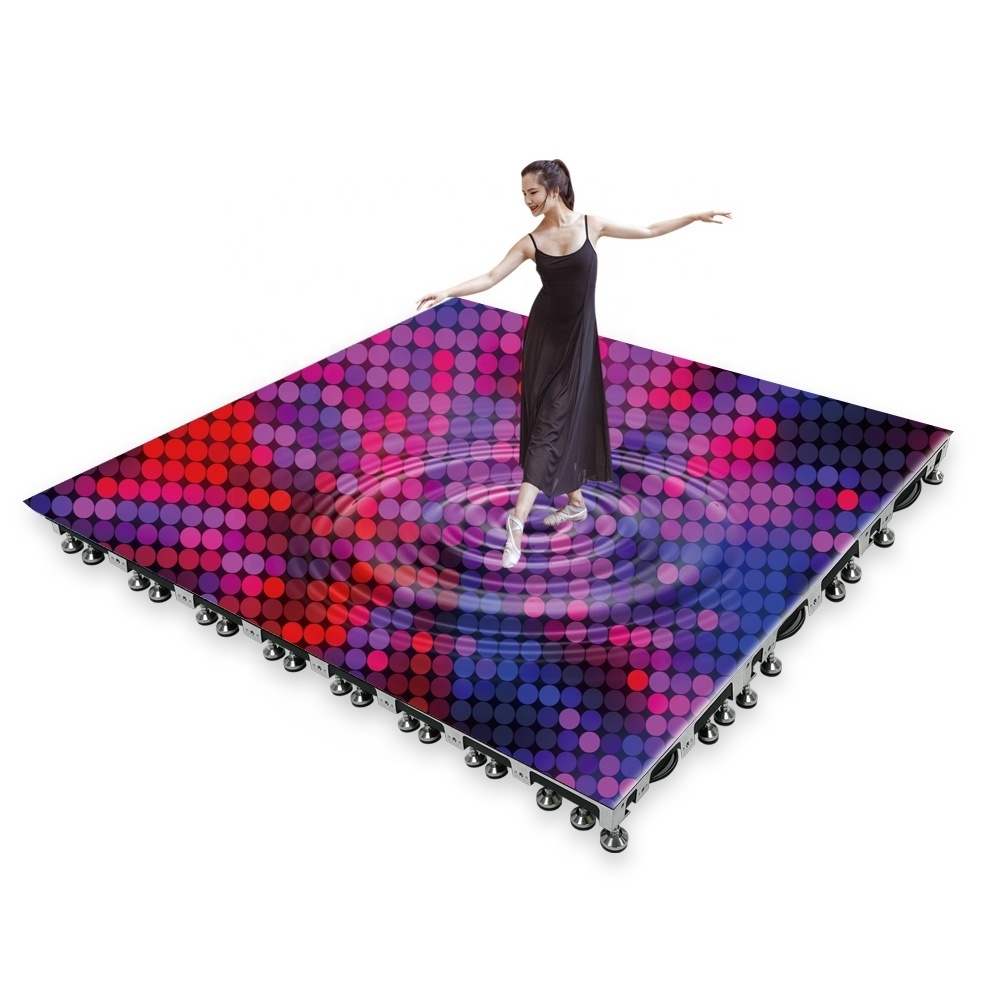 P2.9 P3.91 P4.81 P6.25 Colorful Interactive LED Dance Floor Screen