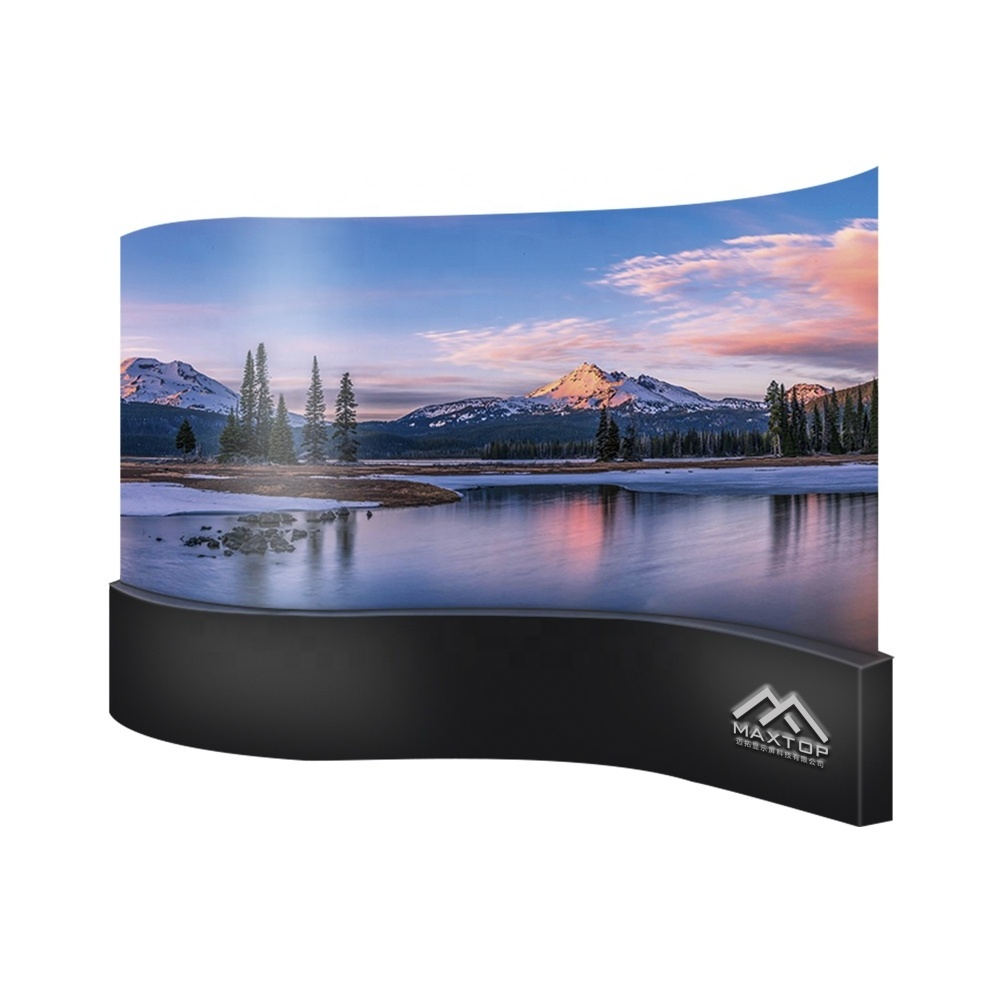 Customized curved screen soft flexible LED panel