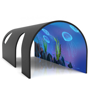 Custom Shape Tunnel Screen Curved Flexible LED Display