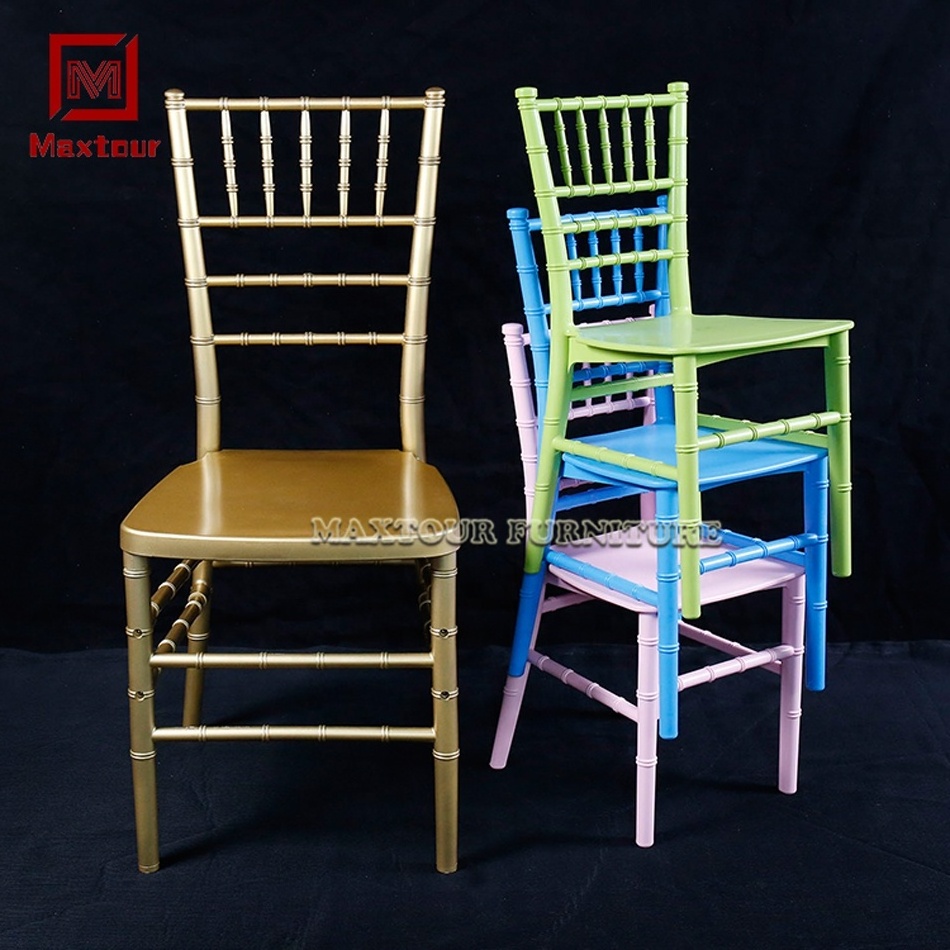 Wholesale Phoenix Plastic Chairs Gold Stackable Back Events Outdoor Indoor Use Cheap Hotels Apartments