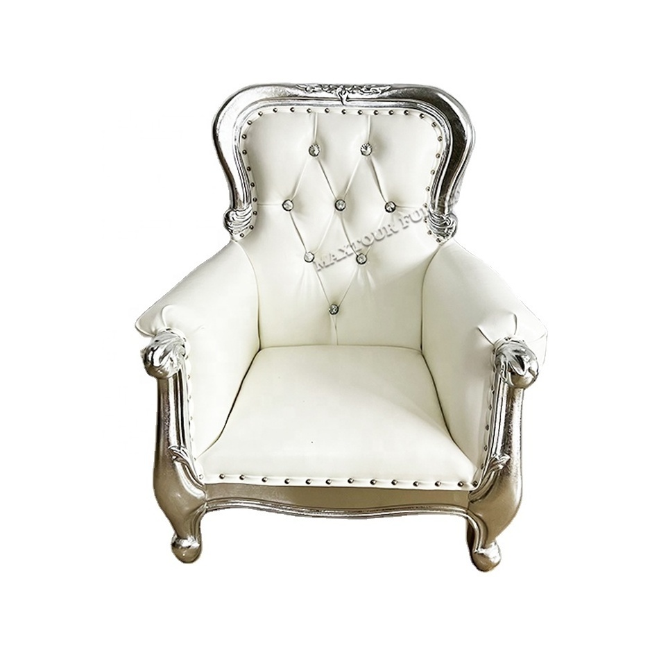 China Golden Hotel's High-Back Antique Pedicure Throne Chairs Royal King Queen Wedding Sofa Rental