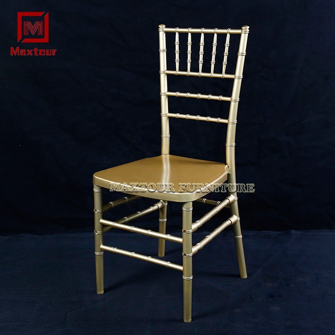 Wholesale Phoenix Plastic Chairs Gold Stackable Back Events Outdoor Indoor Use Cheap Hotels Apartments