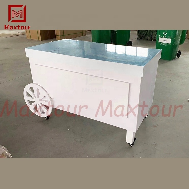 Wholesale factory fruit dessert cart candy bar cart for sale