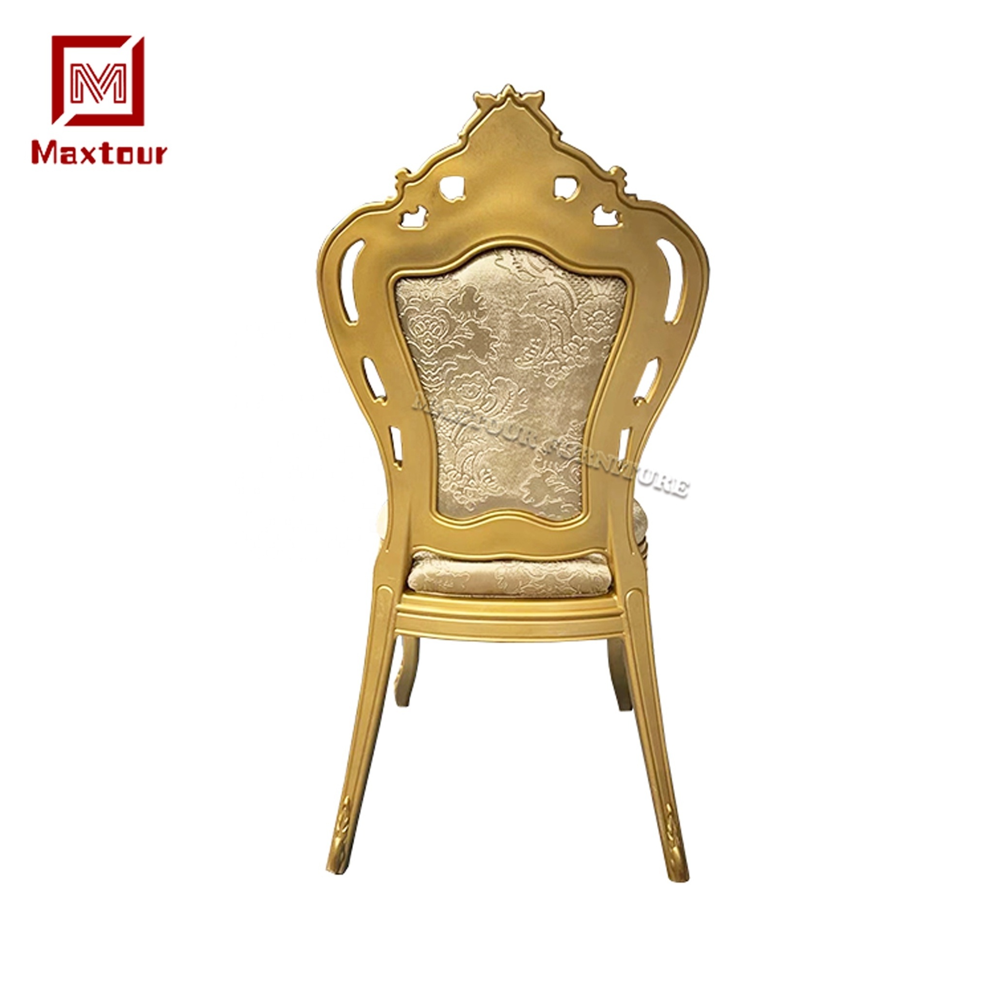 Hot Selling Custom Wedding Furniture Polypropylene Waterproof Outdoor Chair Cheap Plastic Throne Dining Chair