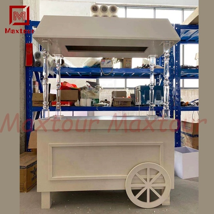 Wholesale factory fruit dessert cart candy bar cart for sale