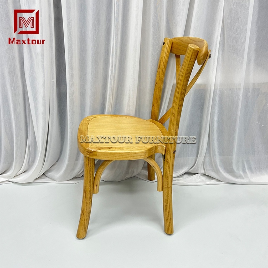 Wholesale Boho Kids Beach Party Chair Wooden Dining Chair for Baby Children Wedding & Birthday