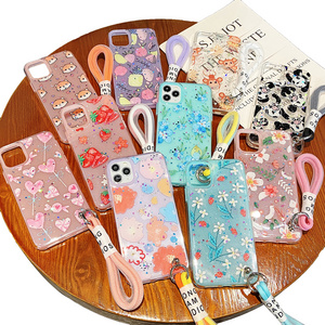 For oppo a7x/f9/f9pro Gradual Change Mobile Phone Case 2 in 1 Epoxy Painting Phone case