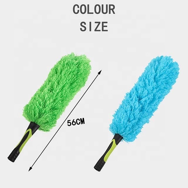 flexible microfiber  Cobweb Duster fpr Household Cleaning Kit Microfiber brush for window squeegee cleaning