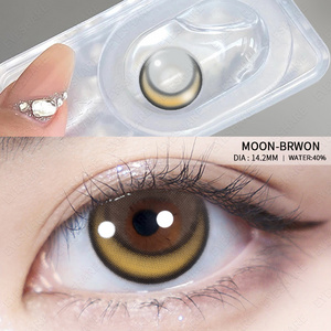 Eyeshare Lentes De Contacto Natural Eyes Colored Lens Cosplay Cosmetic Eyes Lens Heart-shaped Color Contacts Lenses