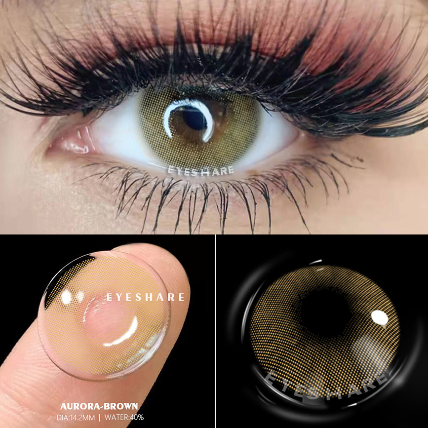 EYESHARE Color Contact Lenses Urban Use Cycle Eye Makeup Cosmetics Contacted Lens for Cosplay Beauty Colored Lenses Contacts