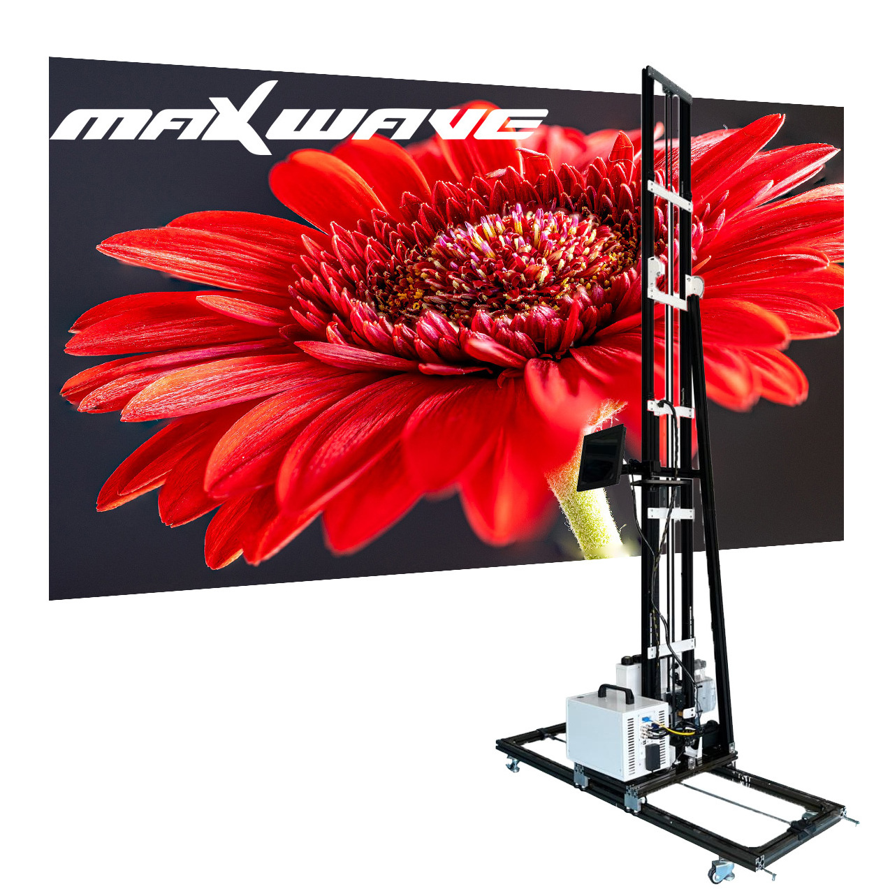 Vertical wall painting machine Outdoor and indoor wall printing machine HD precision 3D TV background wall printer