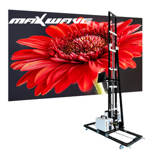 Vertical wall painting machine Outdoor and indoor wall printing machine HD precision 3D TV background wall printer