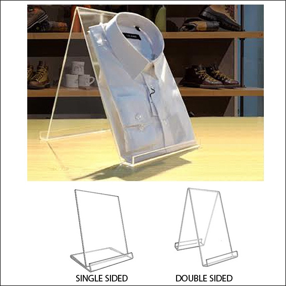 VONVIK Clear Acrylic T-Shirt Display Case Display Acrylic Football T Shirt Display Stand