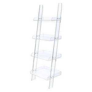 VONVIK Decoration Acrylic Bookshelf Storage Ladder Child Bookcase Design