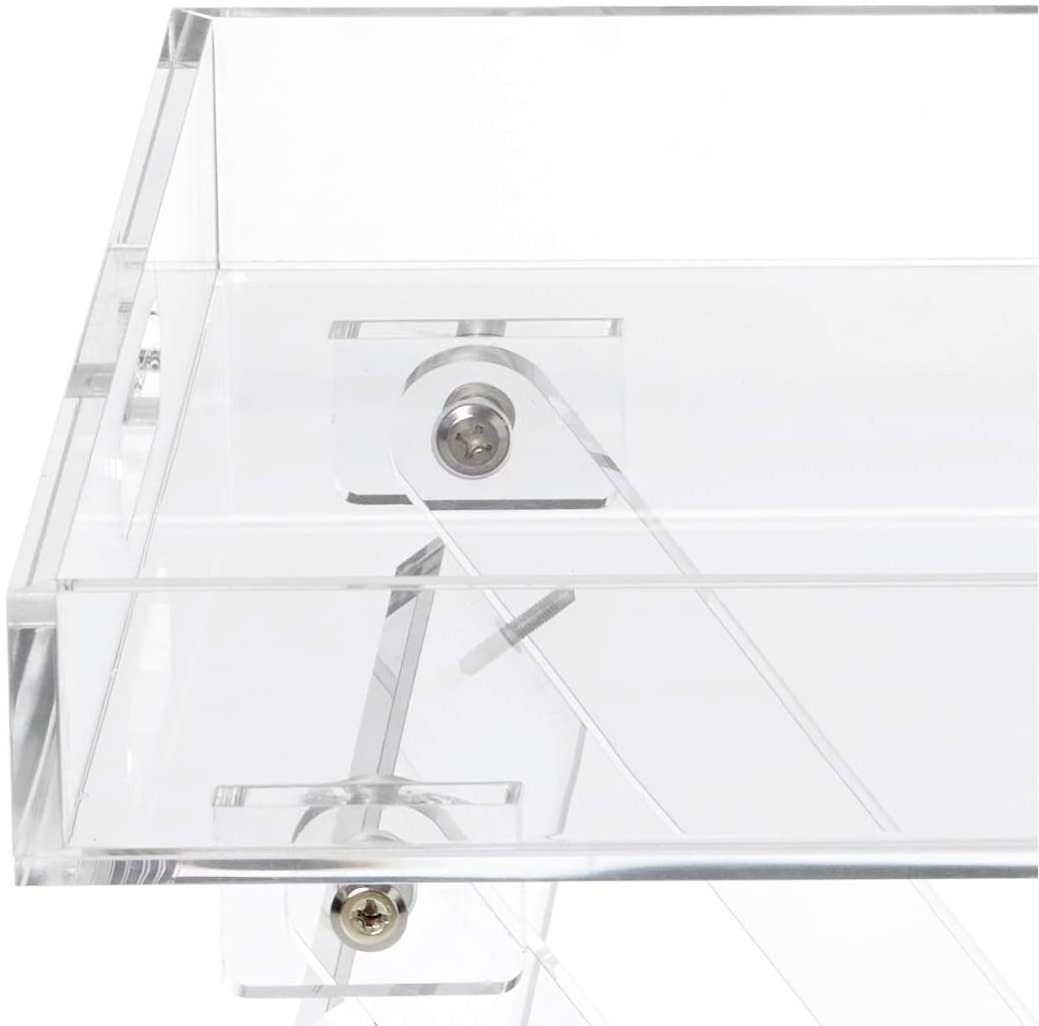 VONVIK Clear Custom Acrylic Folding Tray Table