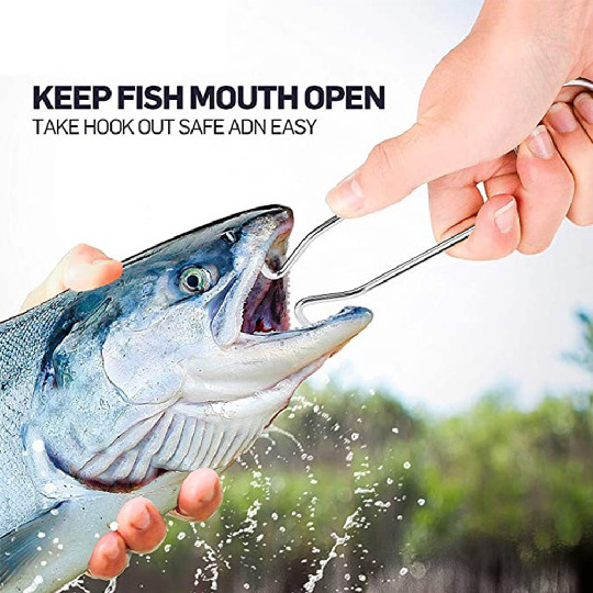 Camping Accessories Fishing Tool Fish Mouth Spreaders Floating Springs Water Bottle Hanger