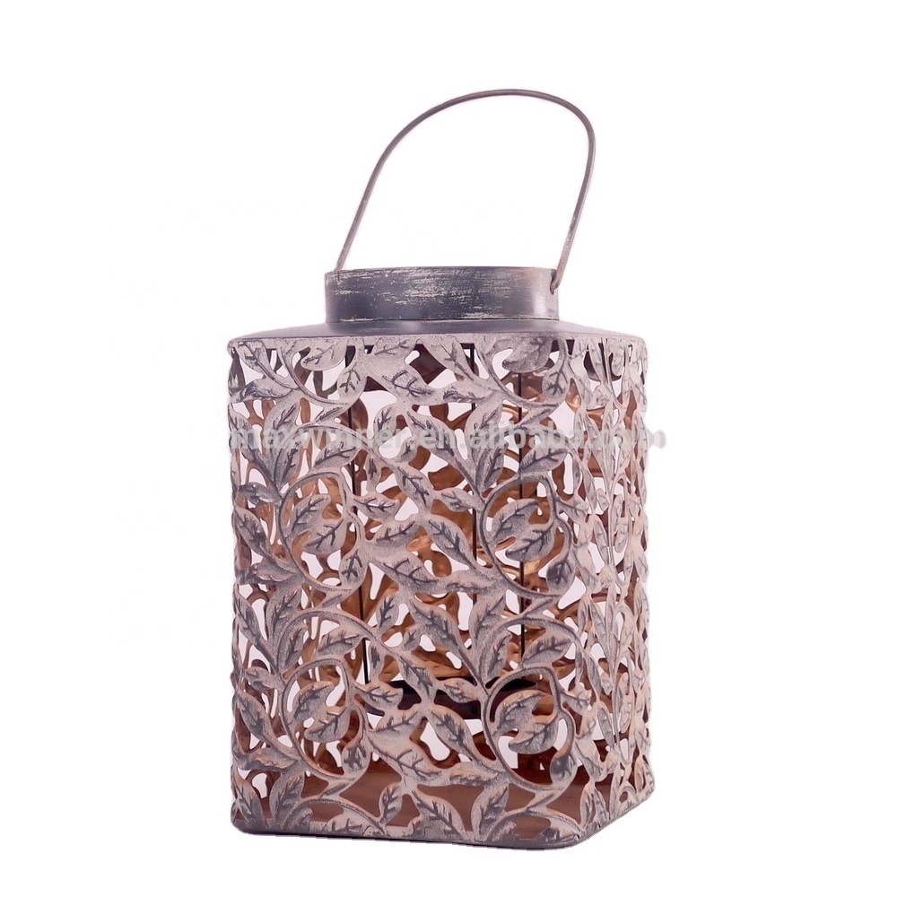 Morocoo metal candle holders, lanterns and candle jars