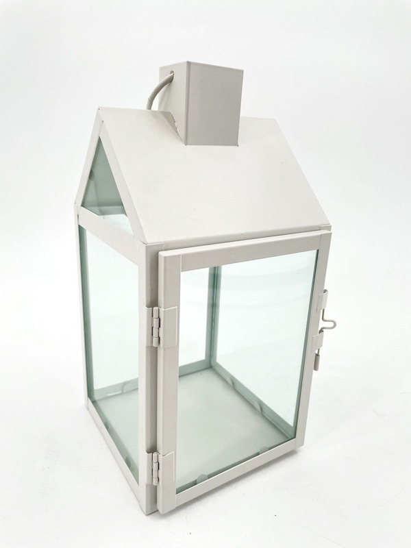 Customized White house shaped metal lantern