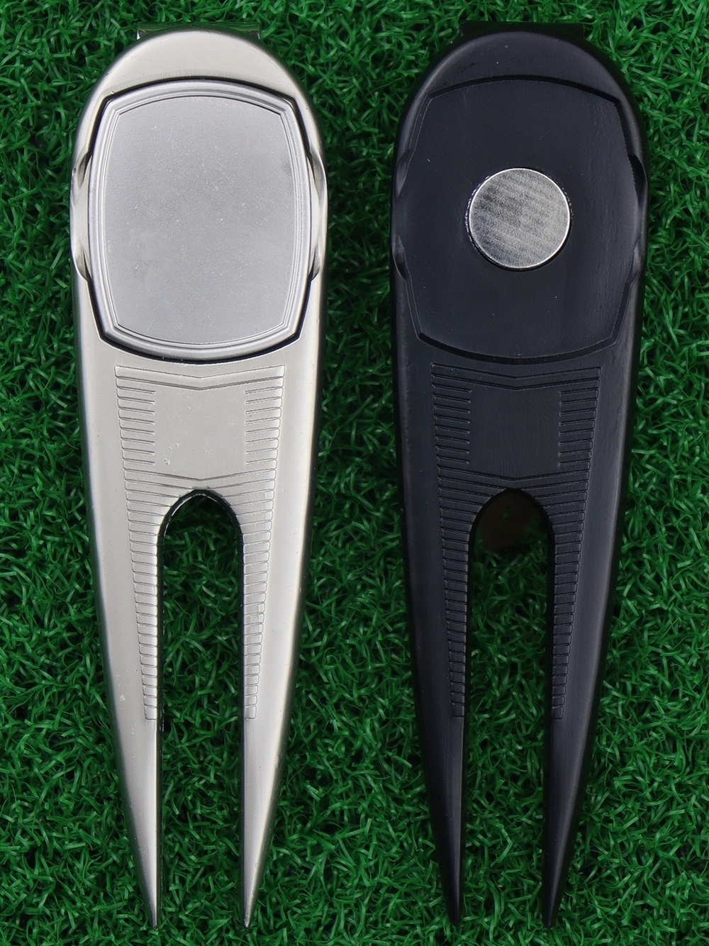 Golf Pitch Fork Repairer Tool with Belt Clip on Back Golf Divot Repair Tool Golf Divot Tool