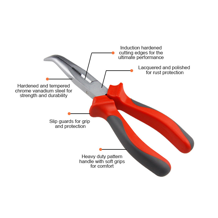 Professional Hand Tool Plier All Types Of Pliers Industry Cutting Combination VDE Plier