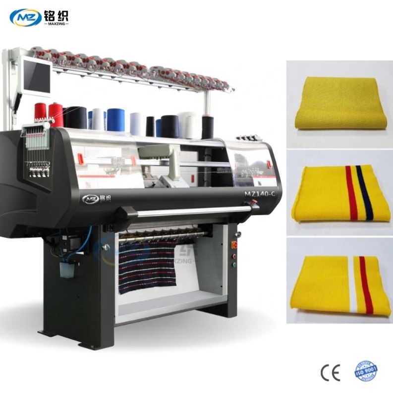 New 2023 model sweater collar cuff scarf carpet universal flat knitting machine flat knit Professional and Full Jacquard