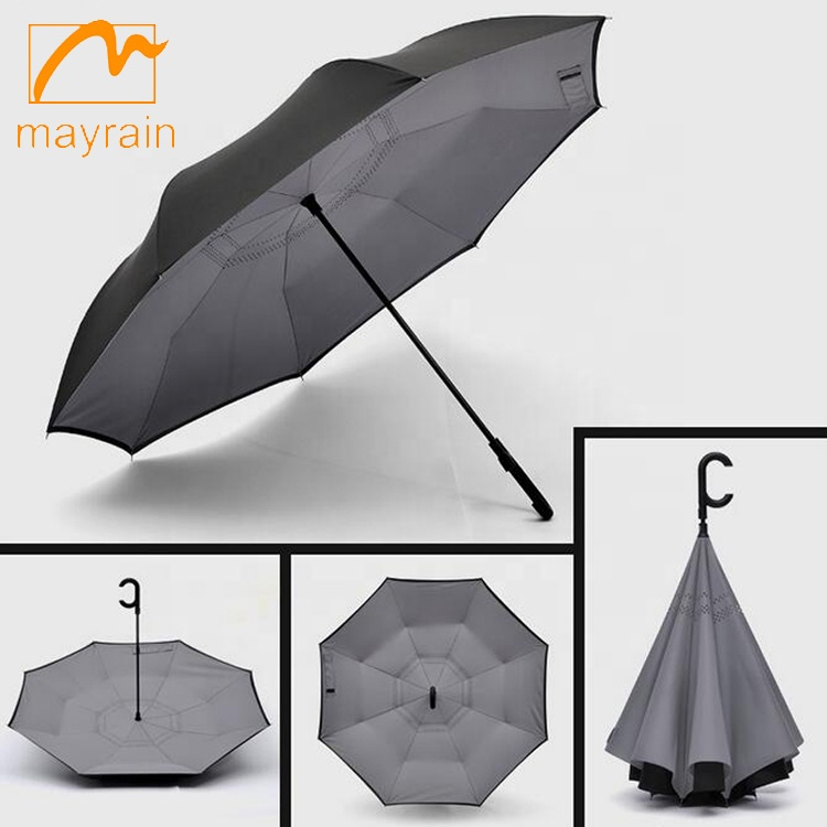 functional umbrella portable Folding waterproof Automatic umbrella inverted umbrella for adult