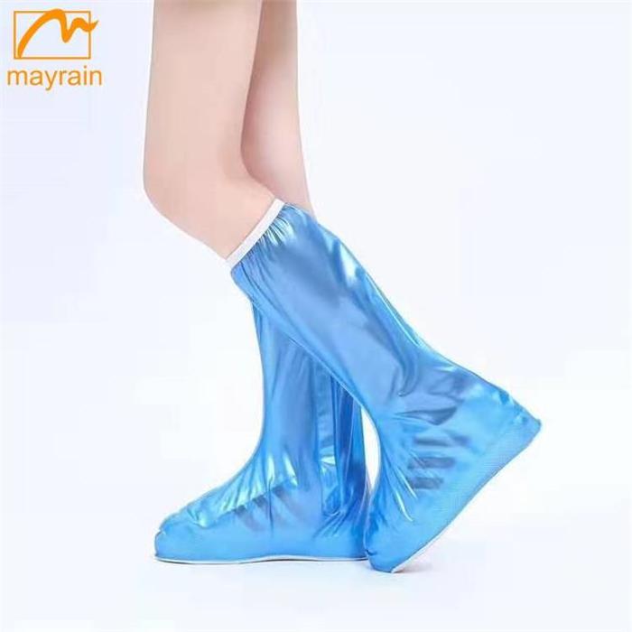 12 color case reusable safe non slip silicone shoe covers waterproof rubber rain boots