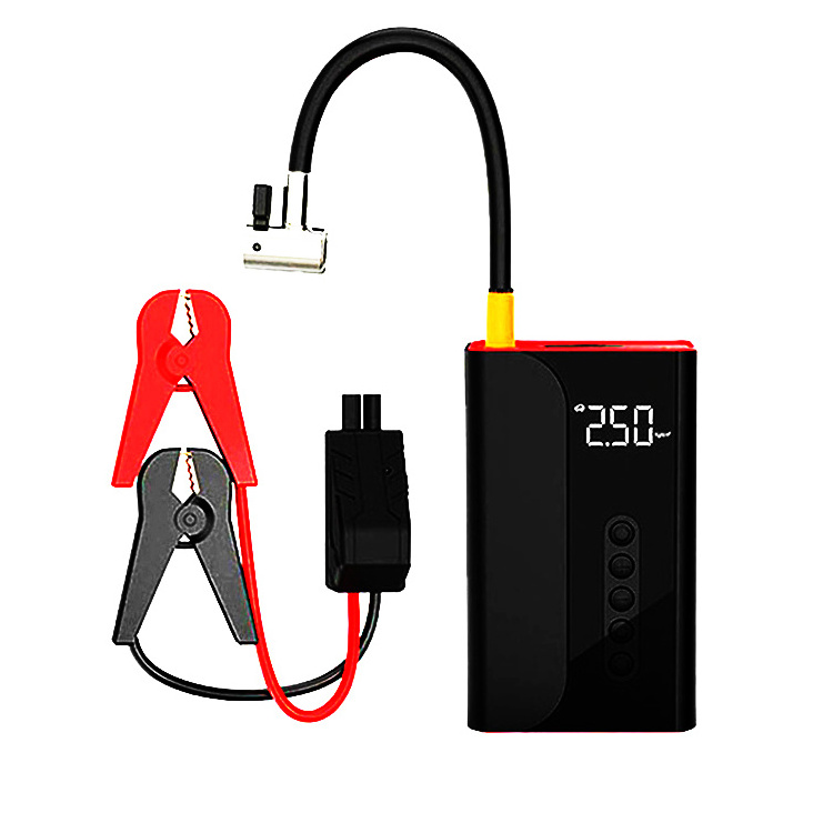 Car Emergency Tools 10400mah Engine Power Bank Auto Jump Starter Power 2 In 1 With Air Pump