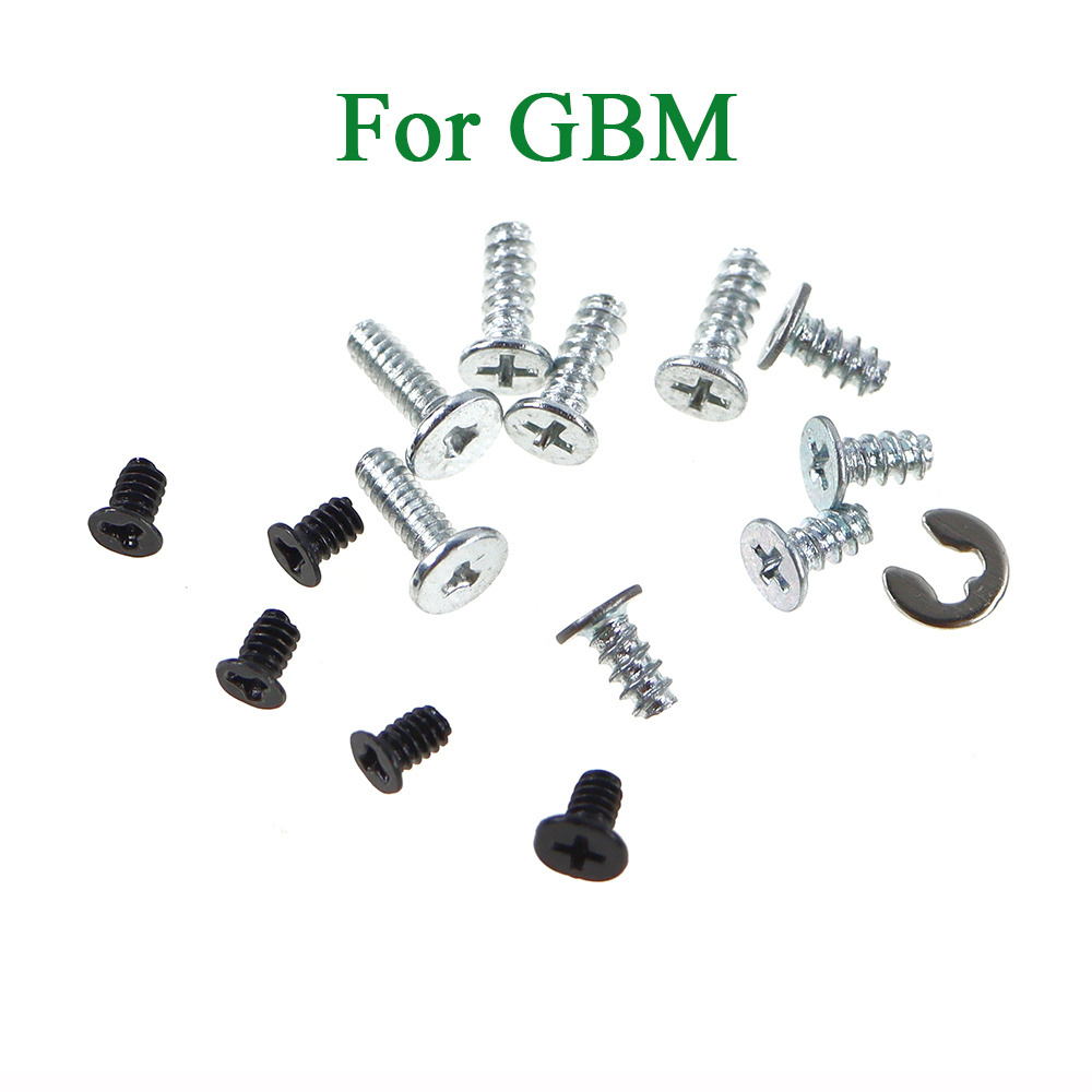 Full Set Screw Replacement For GBM Screws Sets for GameBoy Micro Console Shell