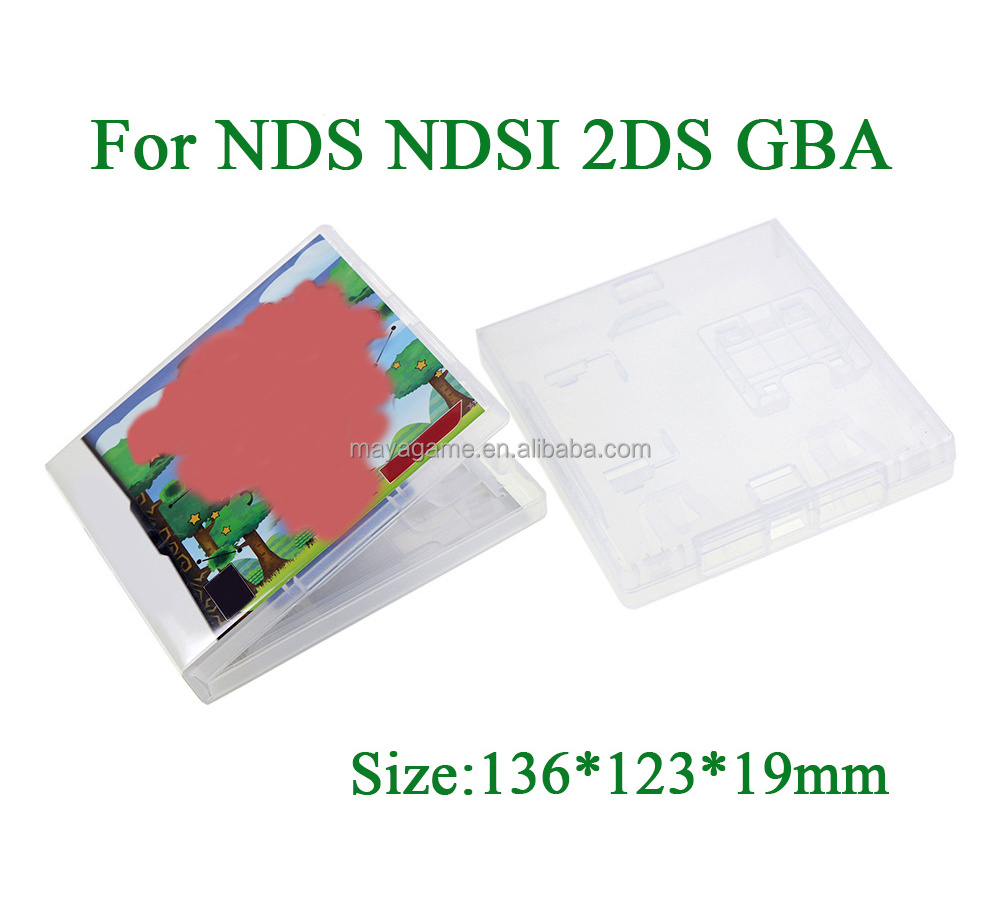 PP Game Card Cartridge Plastic Shell Protective Box For NDS NDSi 2DS GBA Storage Case Replacement Shell