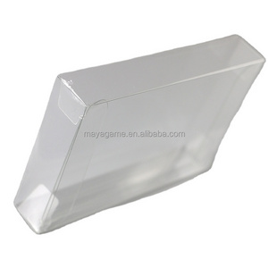 Replacement Clear Transparent PET Game Card Cartridge Box for N64 Games Cart Protector Case Boxes