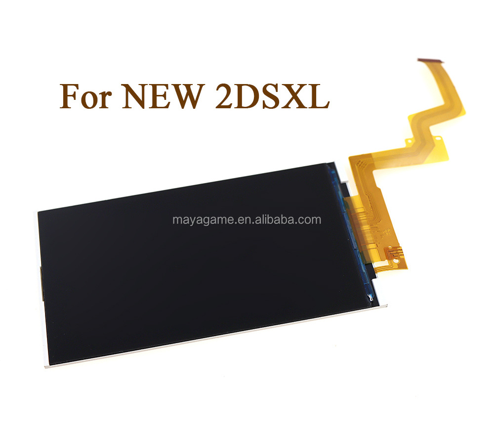 Top Upper Bottom LCD Screen For New 2DS XL LL Replacement Display For NEW 2DSXL 2DSLL