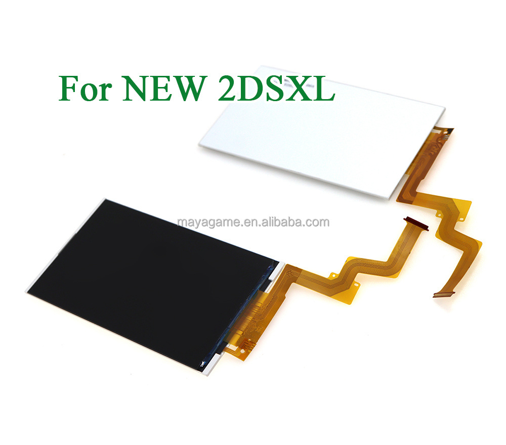 Top Upper Bottom LCD Screen For New 2DS XL LL Replacement Display For NEW 2DSXL 2DSLL