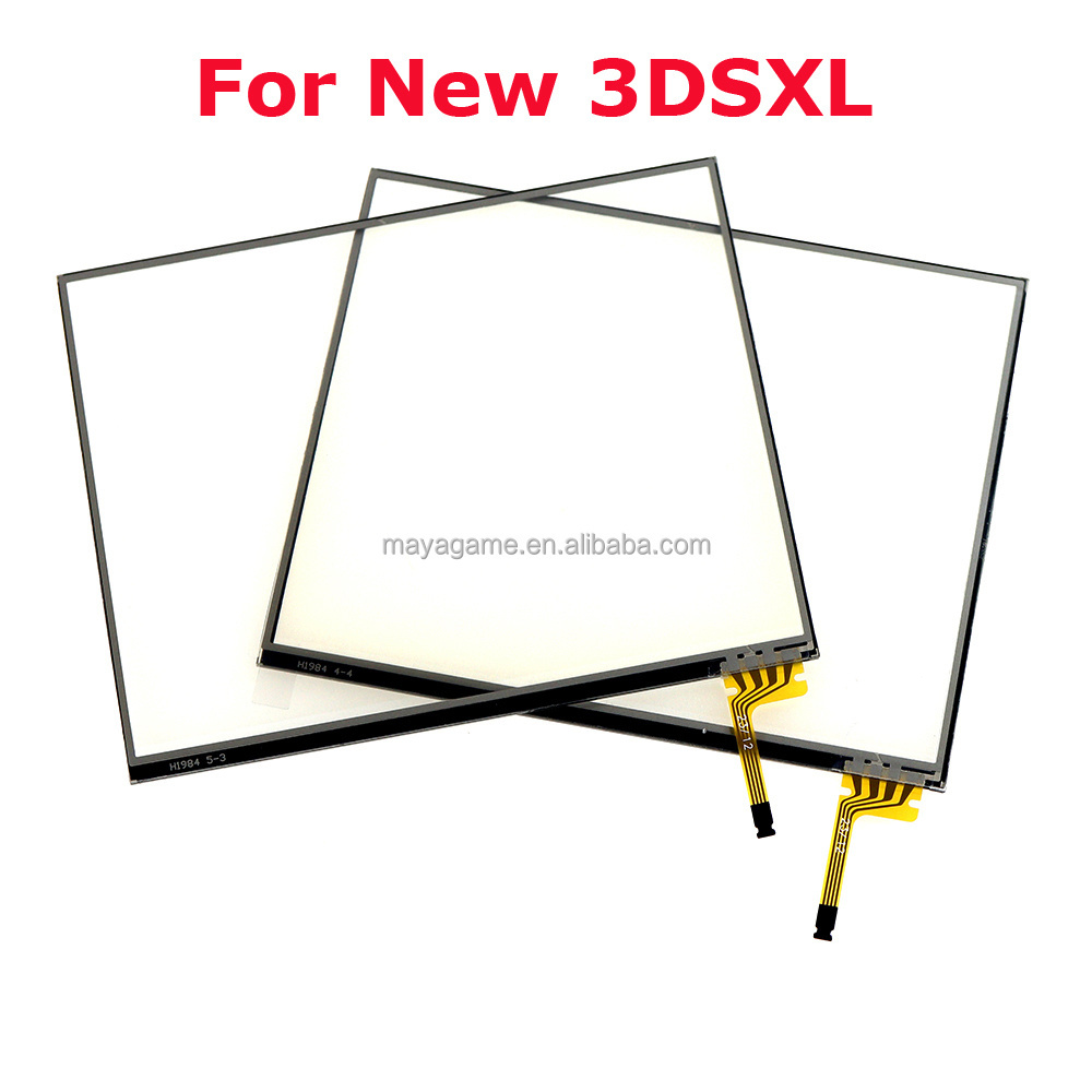 For New 3DSXL Touch Screen Digitizer Bottom Glass Replacement Parts For Nintendo NEW 3DS XL LL touch screen