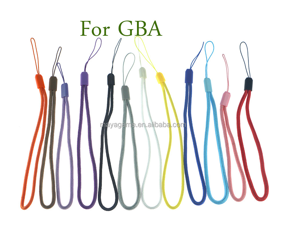 Colors Avaible Braided Lariat Lanyard Wrist Hand Rope For Gameboy GB GBA SP GBC GBM GBP Hand Strap