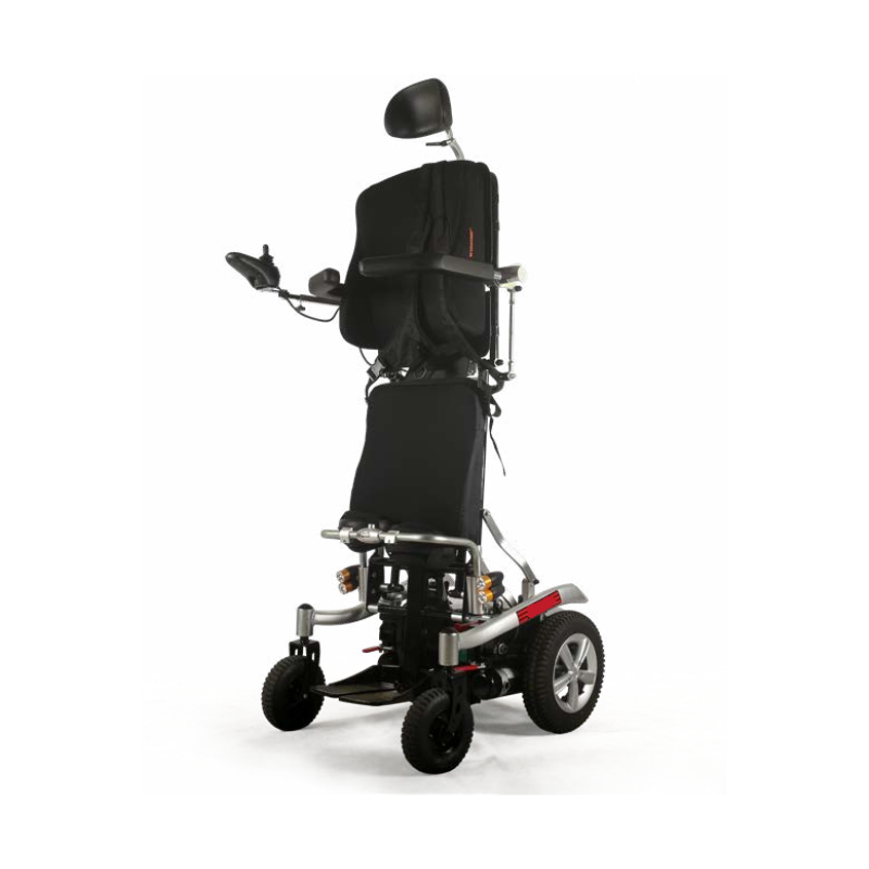 MY-R108D-AManual and electric dual mode standing up handicapped wheelchair Standing Power Wheelchair orthopedic wheelchair