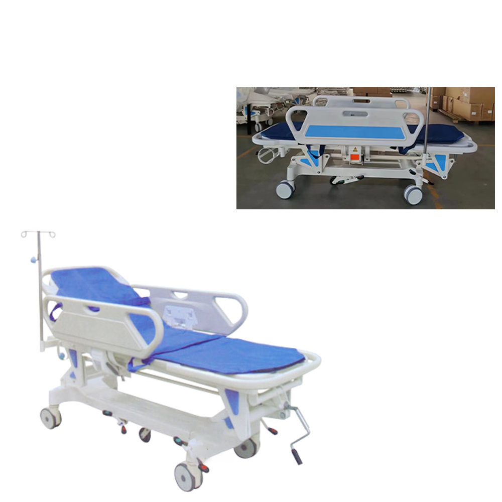 MY-R021 Good sale Hospital Patient Transfer Trolley bed Rescue cart Emergency Stretcher bed