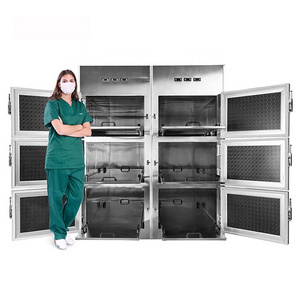 6 rooms body morgue freezer dead body mortuary refrigerator mortuary freezer