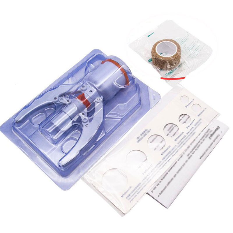 New MY-L158A medical surgical instruments disposable male plastibell circumcision stapler device clamps kit for adult/children