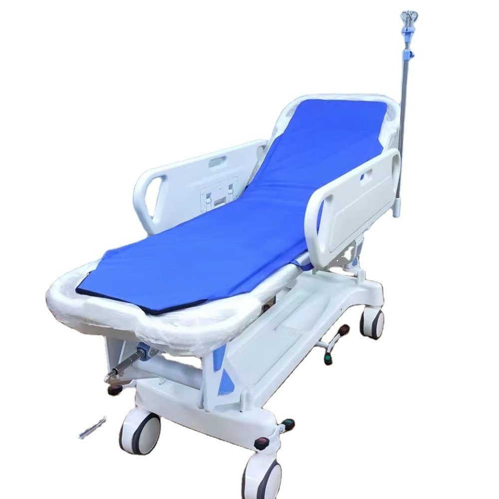 MY-R021 Good sale Hospital Patient Transfer Trolley bed Rescue cart Emergency Stretcher bed