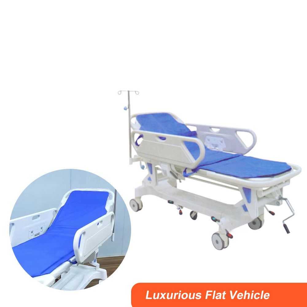 MY-R021 Good sale Hospital Patient Transfer Trolley bed Rescue cart Emergency Stretcher bed