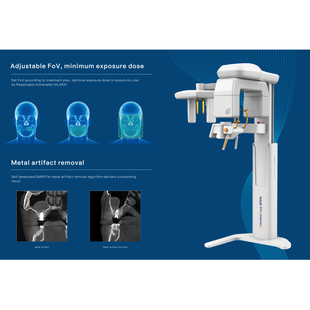 CBCT dental radiology opg panoramic and cephalometric x-ray panoramic dental x ray machine