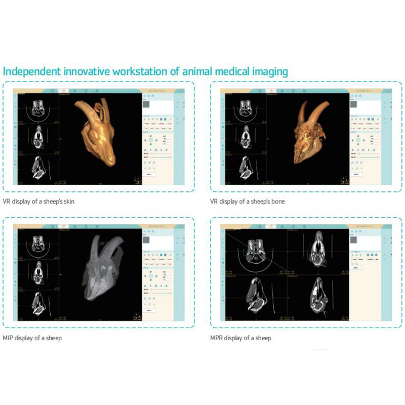 MY-W067C Animals hospital clinic used vet pet ct system 32 slice veterinary ct scan machine price